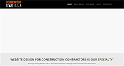 Desktop Screenshot of contractorgorilla.com